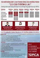 Tuyển dụng “22 CEO tương lai” Đợt 3 tại TOPICA